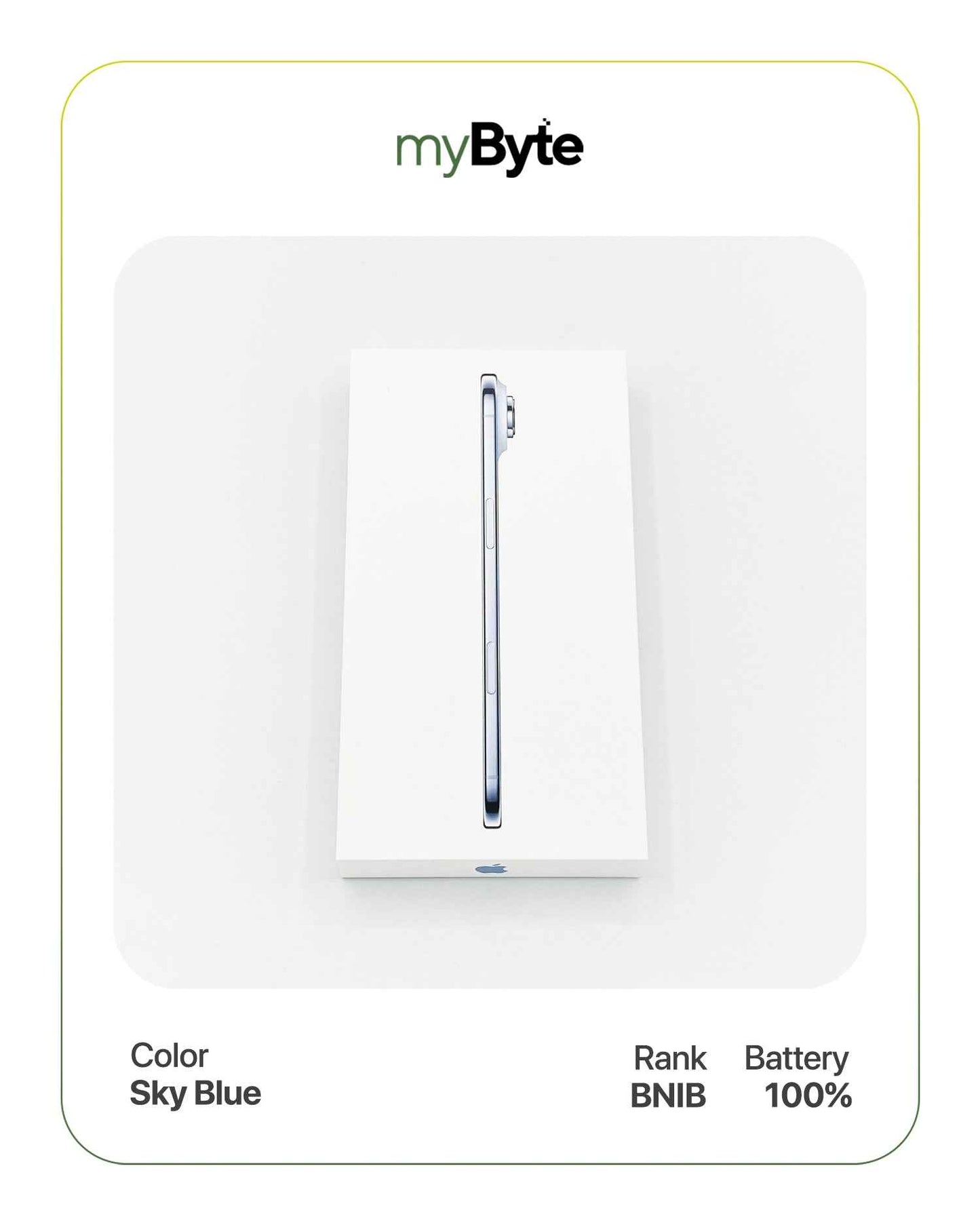 iPhone Air 5G 256GB eSIM (SIM Free) Sky Blue myByte International