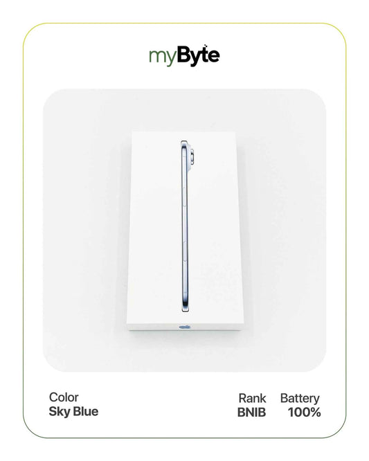 iPhone Air 5G 256GB eSIM (SIM Free) Sky Blue myByte International