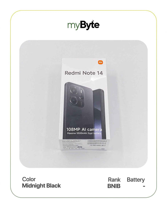 Redmi Note 14 128GB Silent Camera (Dual SIM)