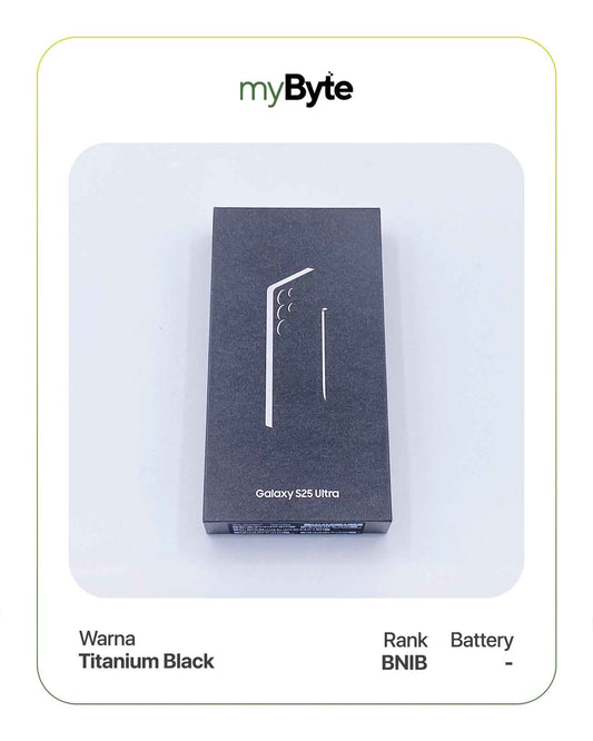 Samsung Galaxy S25 Ultra 5G 256GB Titanium Black myByte International