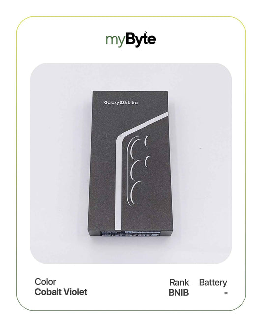 Samsung Galaxy S26 Ultra 5G 512GB (SIM Free) Cobalt Violet SIM Free myByte International