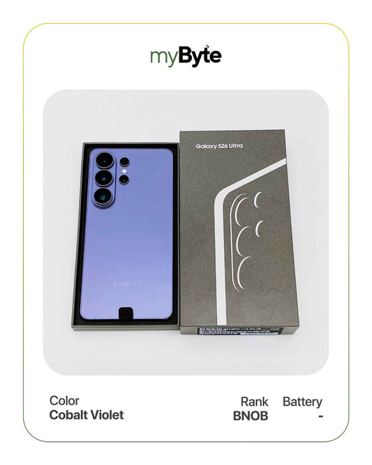 Samsung Galaxy S26 Ultra 5G 256GB (SIM Free) Cobalt Violet SIM Free myByte International