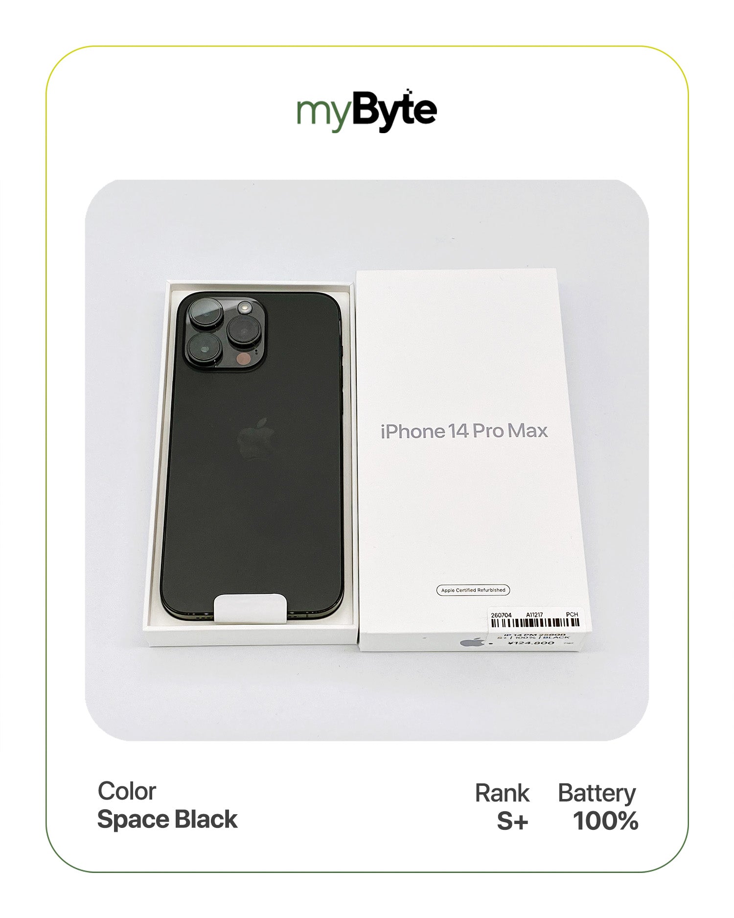 iPhone 14 Pro Max 5G 256GB (SIM Free) myByte International