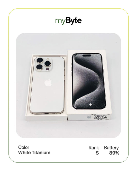 iPhone 15 Pro 5G 128GB (SIM Free) myByte International