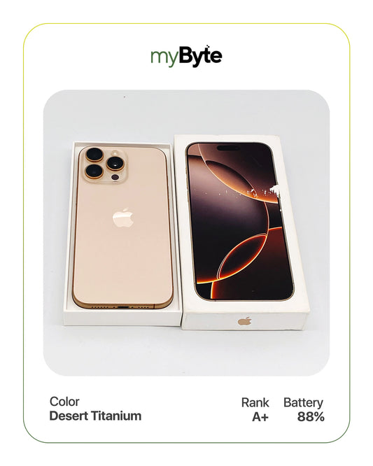 iPhone 16 Pro Max 5G 256GB (SIM Free) myByte International