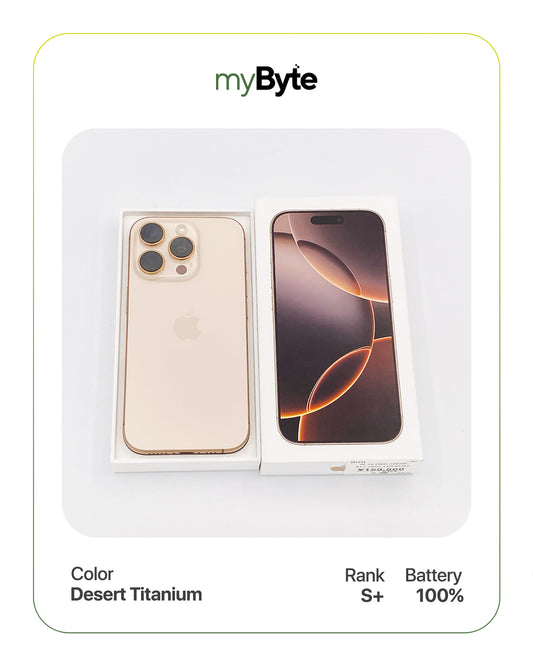 iPhone 16 Pro 5G 256GB (SIM Free) myByte International