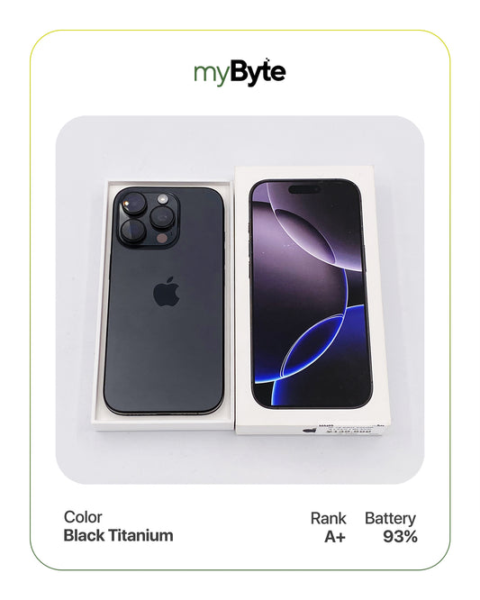 iPhone 16 Pro 5G 256GB (SIM Free) myByte International