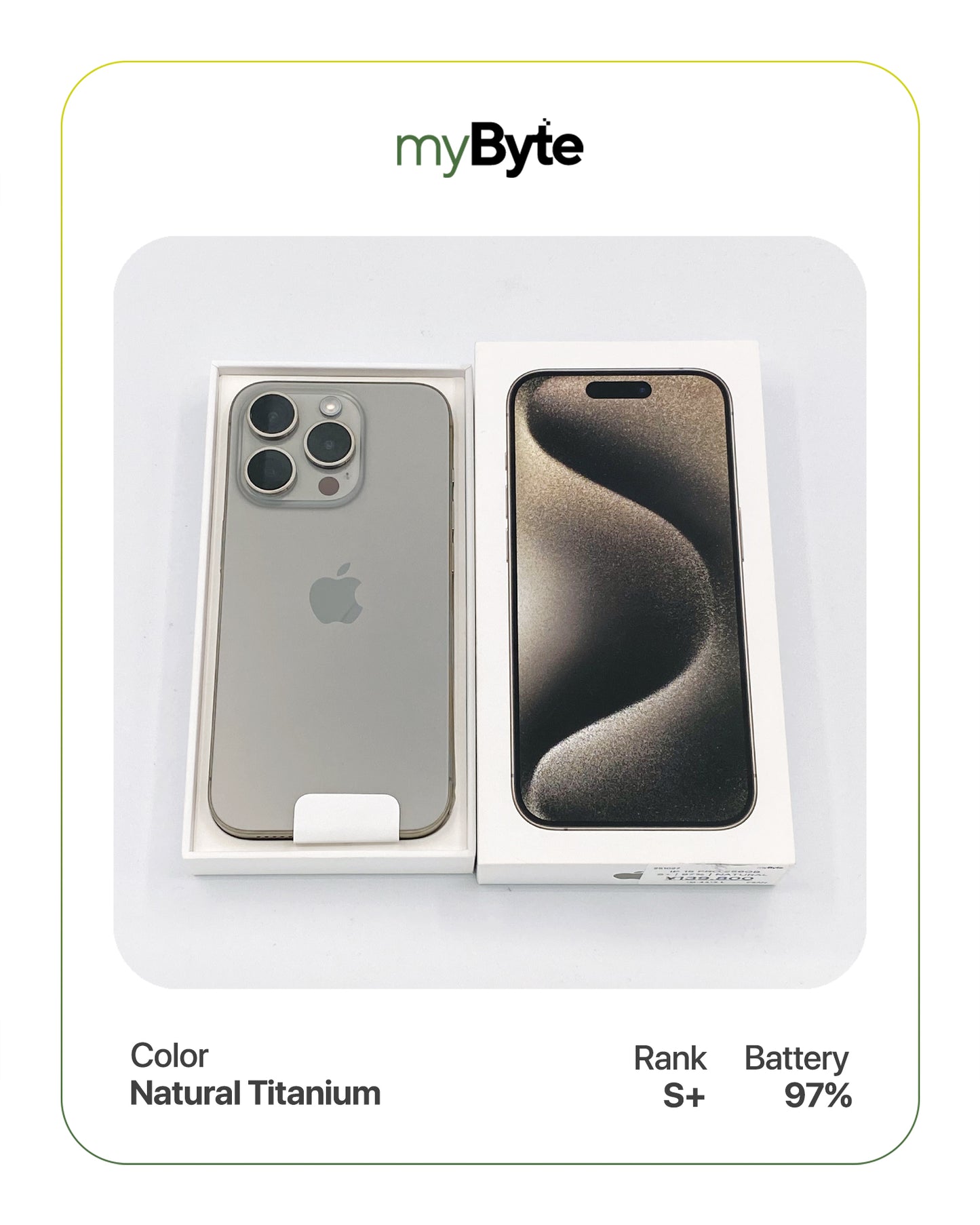 iPhone 15 Pro 5G 256GB (SIM Free)