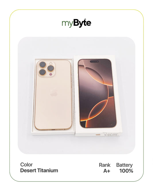 iPhone 16 Pro Max 5G 256GB (SIM Free) myByte International