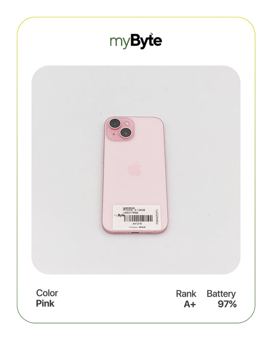 iPhone 15 5G 128GB (SIM Free) myByte International