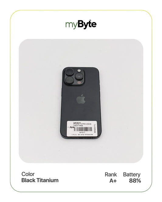 iPhone 15 Pro 5G 256GB (SIM Free) myByte International