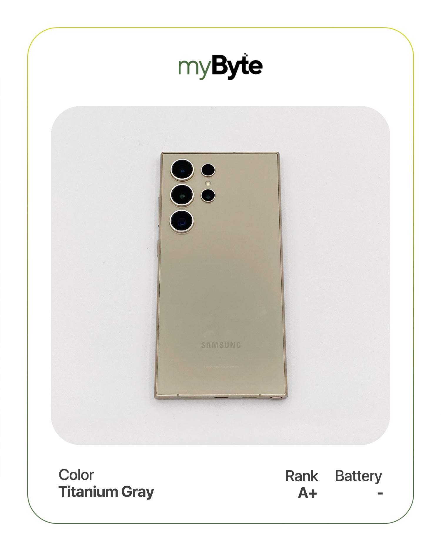 Samsung Galaxy S24 Ultra 5G 256GB myByte International