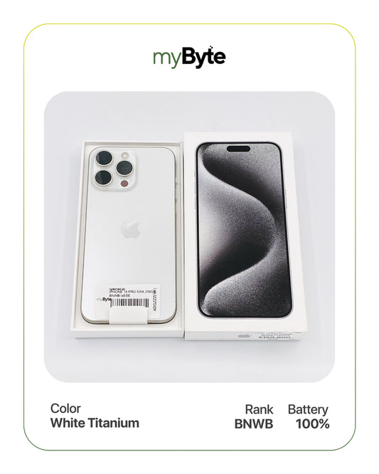 iPhone 15 Pro Max 5G 256GB (SIM Free)