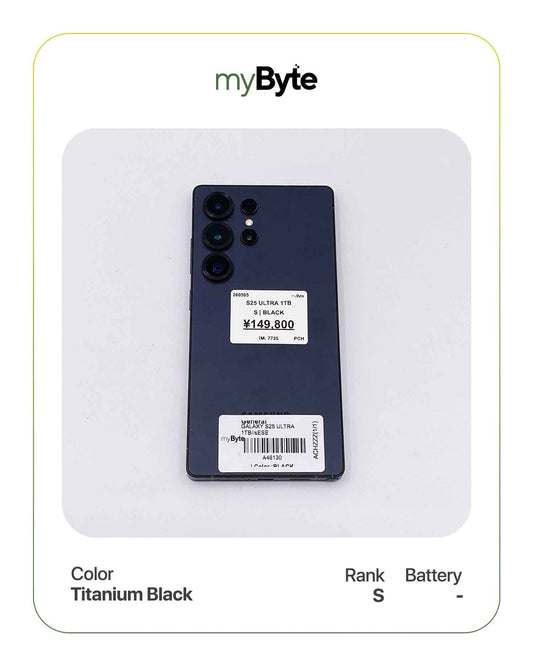 Samsung Galaxy S25 Ultra 5G 1TB (SIM Free) myByte International