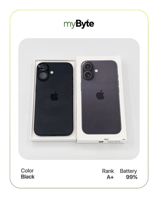 iPhone 16 5G 128GB (SIM Free) myByte International