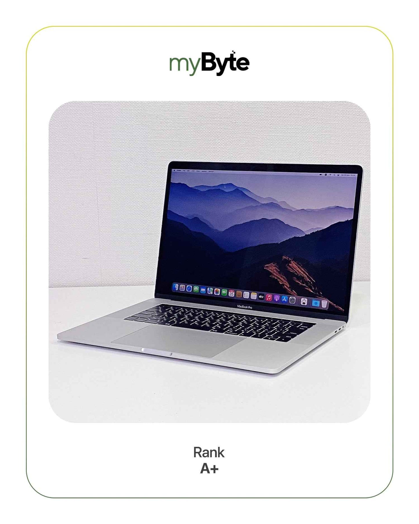 MacBook Pro 15-inch 2016 Touch Bar myByte International