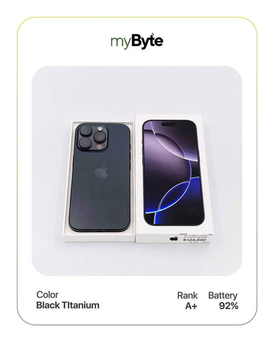 iPhone 16 Pro 5G 128GB (SIM Free) myByte International