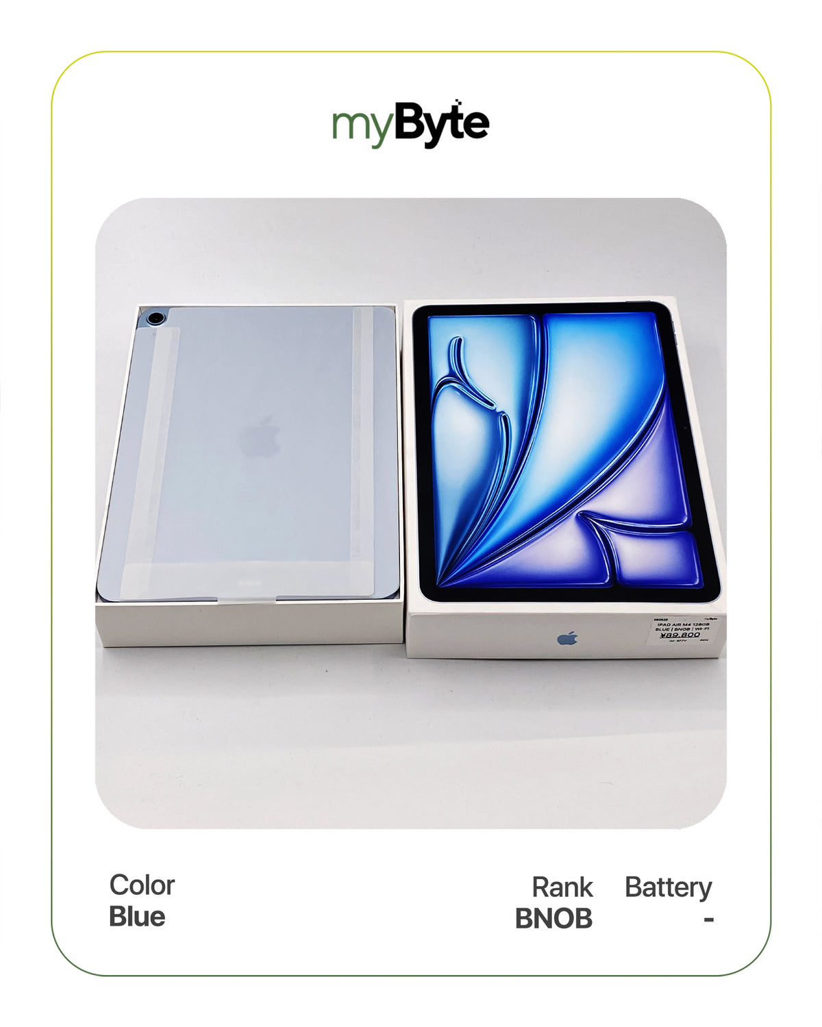 iPad Air M4 11-inch 2026 128GB (Wi-Fi) myByte International