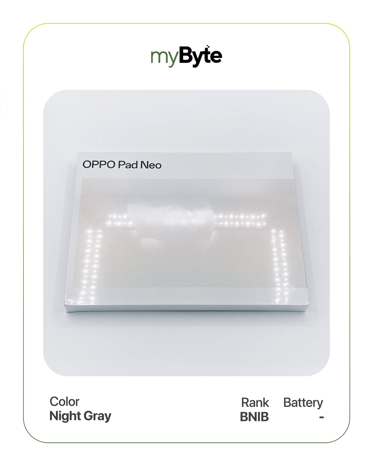 OPPO Pad Neo 128GB (Wi-Fi) myByte International