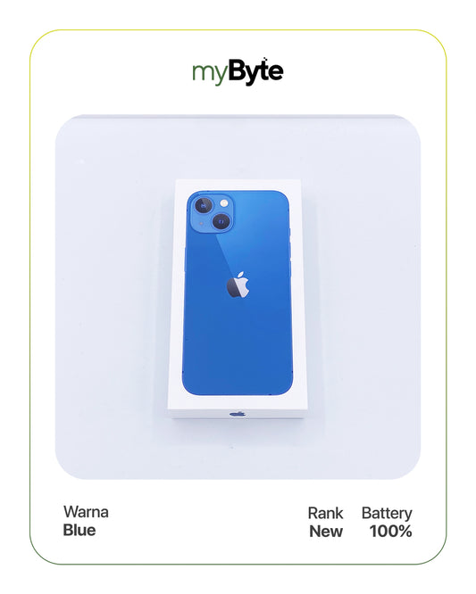 iPhone 13 5G 128GB (Sim Free) Blue myByte International