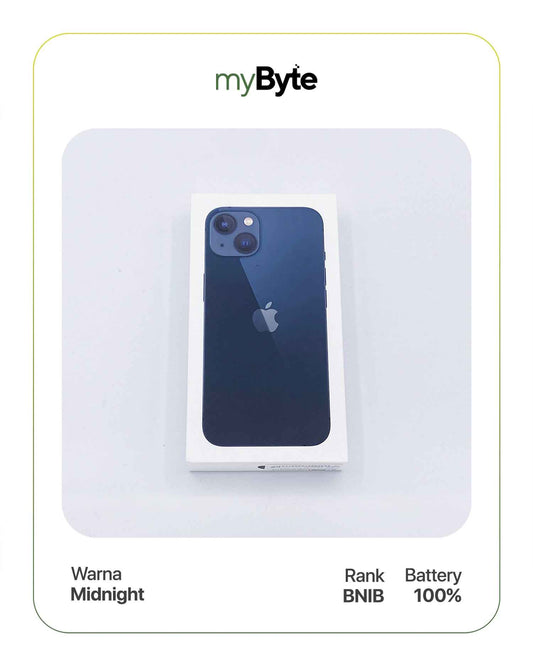iPhone 13 5G 128GB (SIM Free) Midnight myByte International