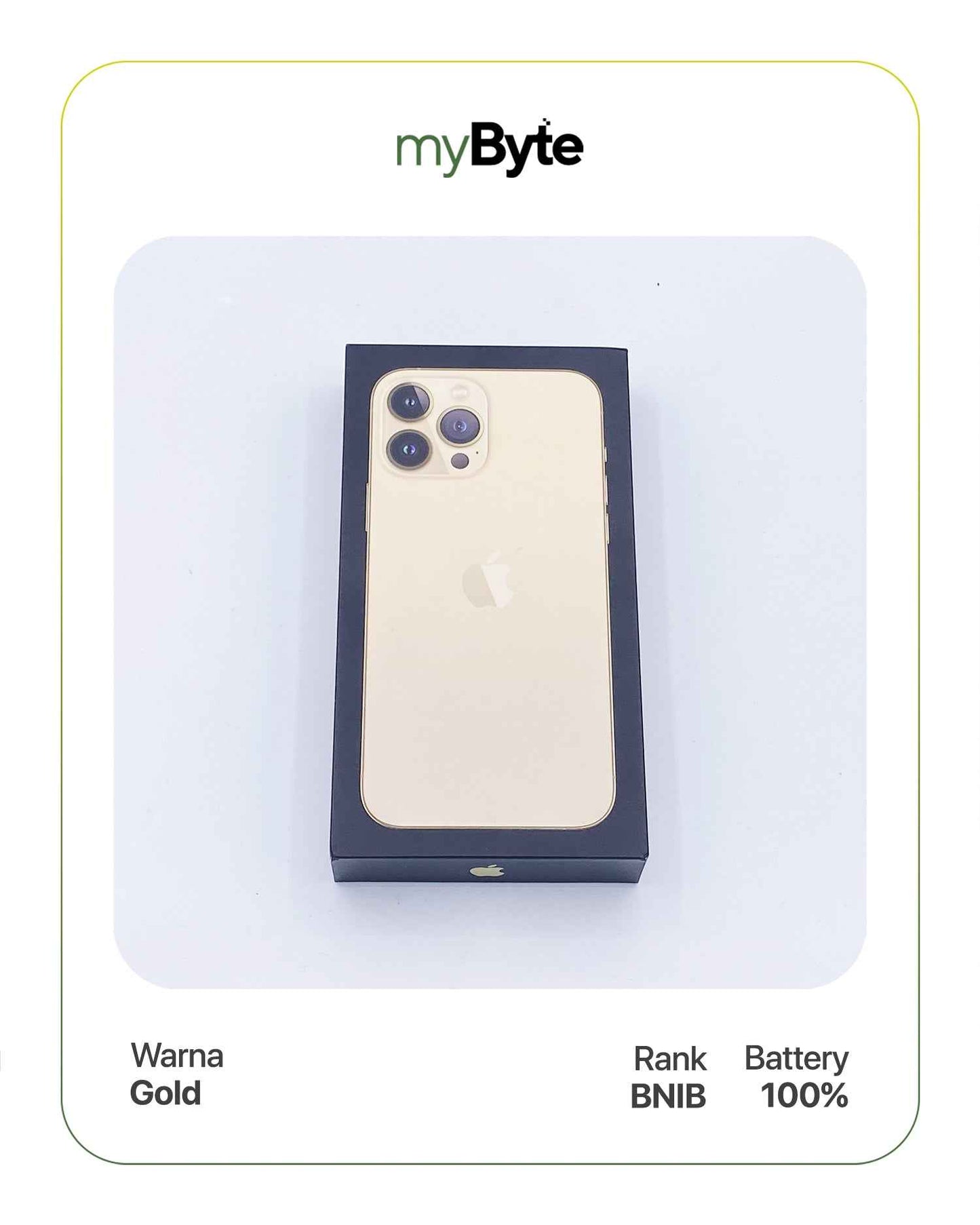 iPhone 13 Pro 5G 128GB (SIM Free) Gold myByte International