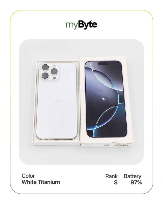 iPhone 16 Pro Max 5G 256GB Silent Camera (Dual SIM) myByte International