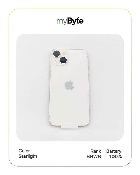 iPhone 14 5G 256GB (Sim Free) Starlight myByte International