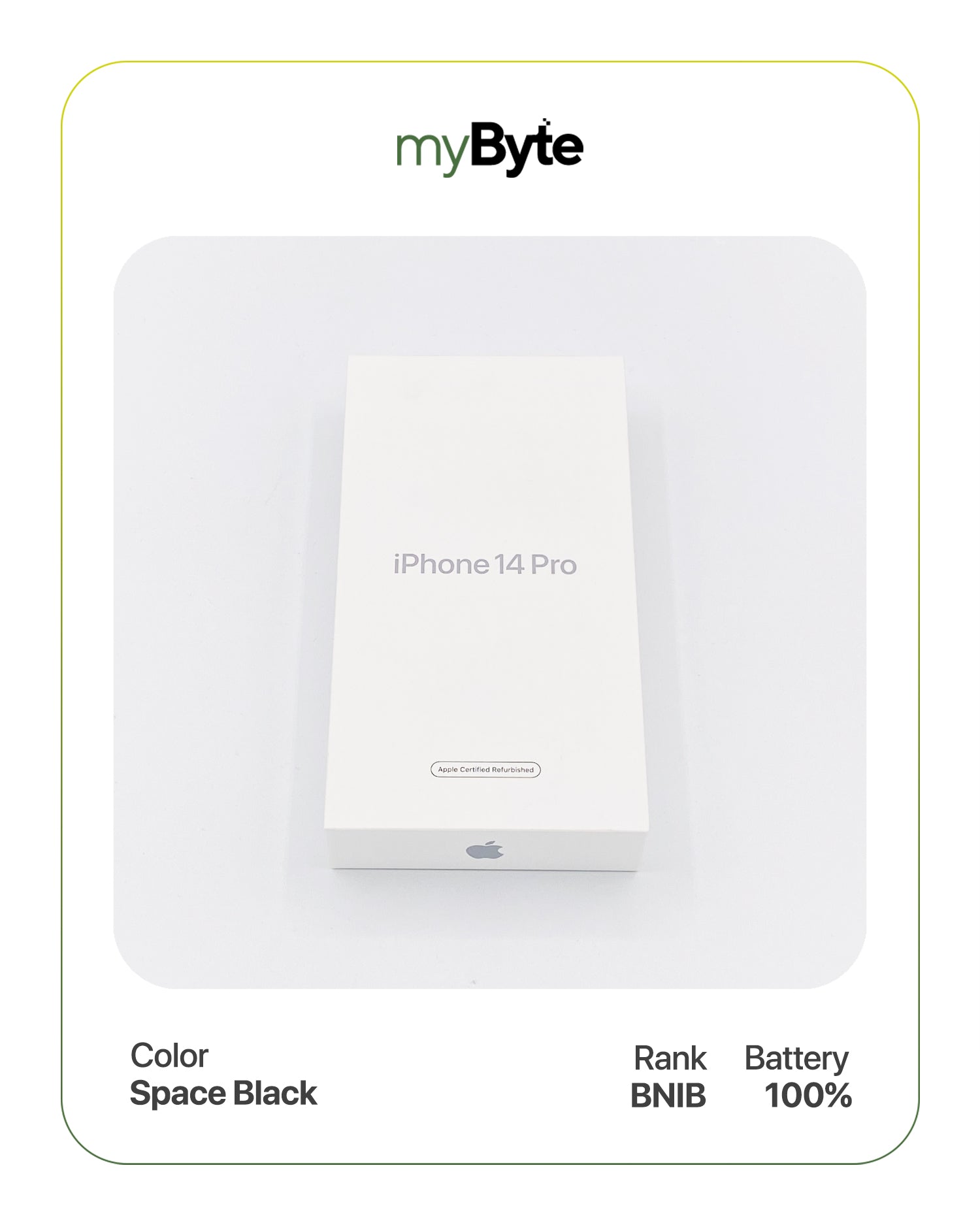 iPhone 14 Pro 5G 256GB (Sim Free) Space Black SIM Free myByte International