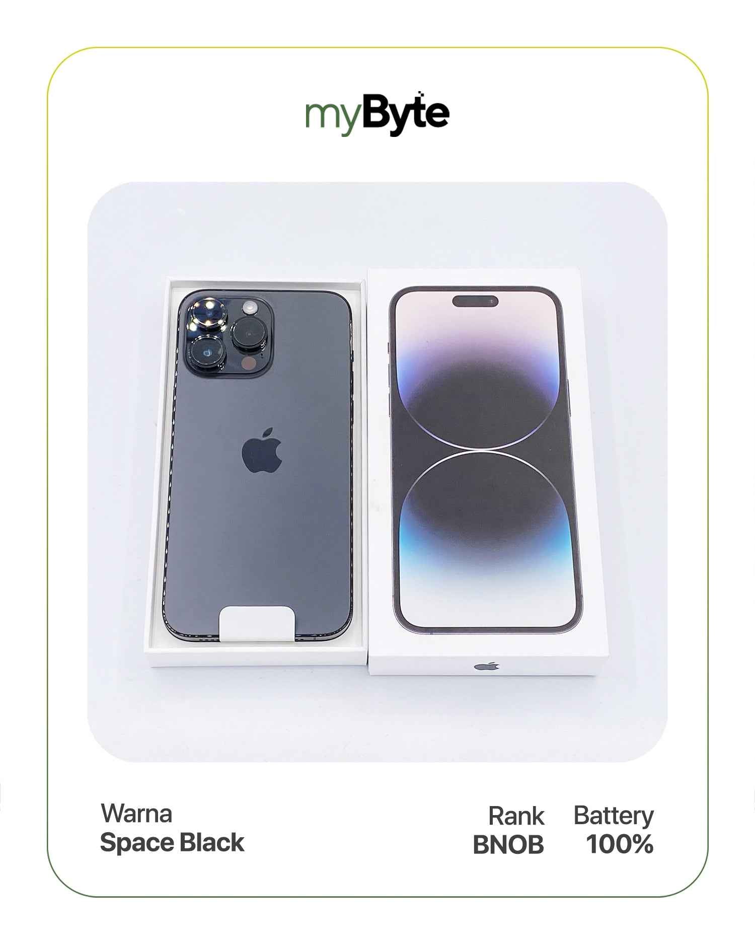 iPhone 14 Pro Max 5G 512GB (SIM Free) Space Black SIM Free myByte International
