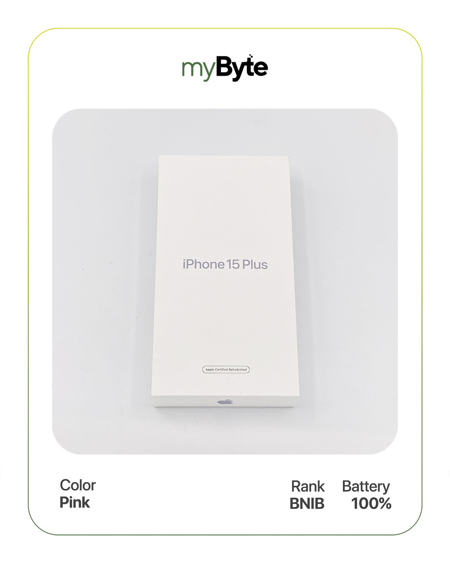 iPhone 15 Plus 5G 128GB (Sim Free) Pink SIM Free myByte International