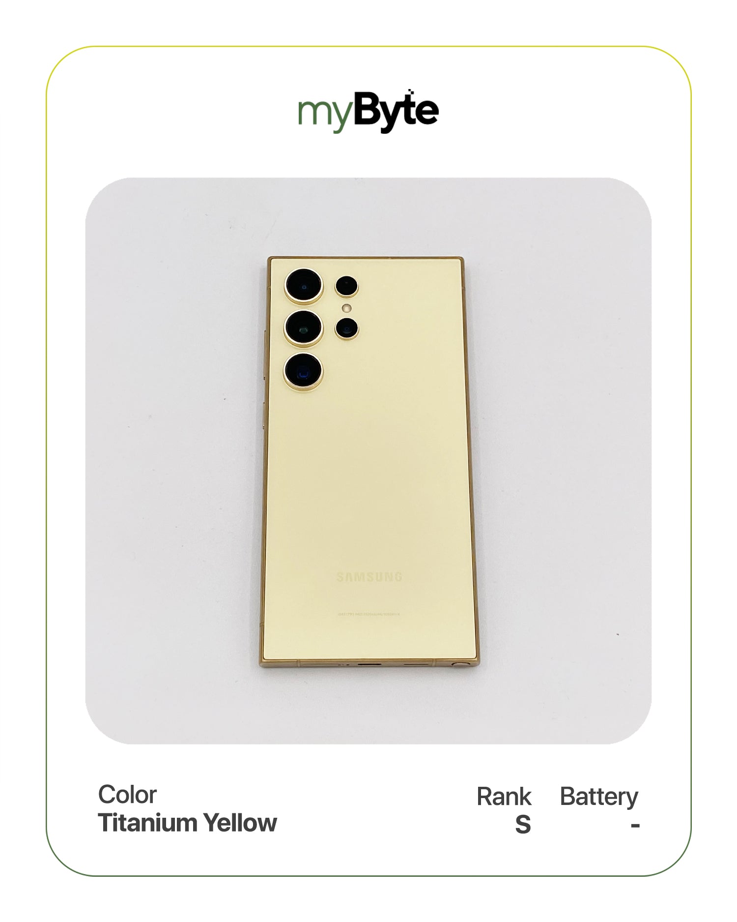 Samsung Galaxy S24 Ultra 5G 256GB myByte International