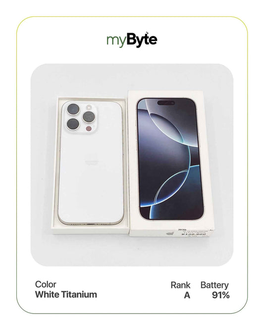 iPhone 16 Pro 5G 256GB (SIM Free) myByte International