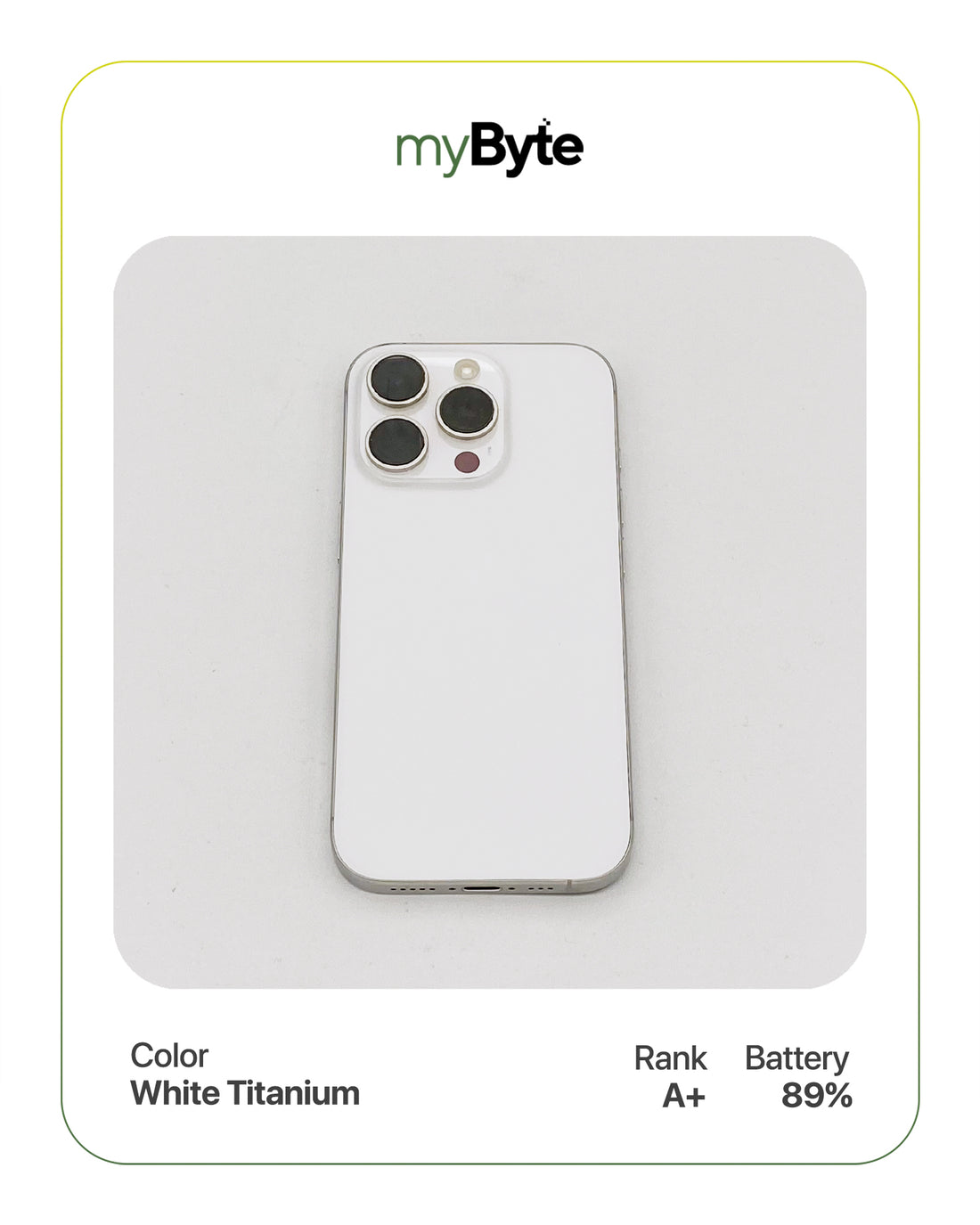 iPhone 16 Pro 5G 128GB (SIM Free) – myByte International