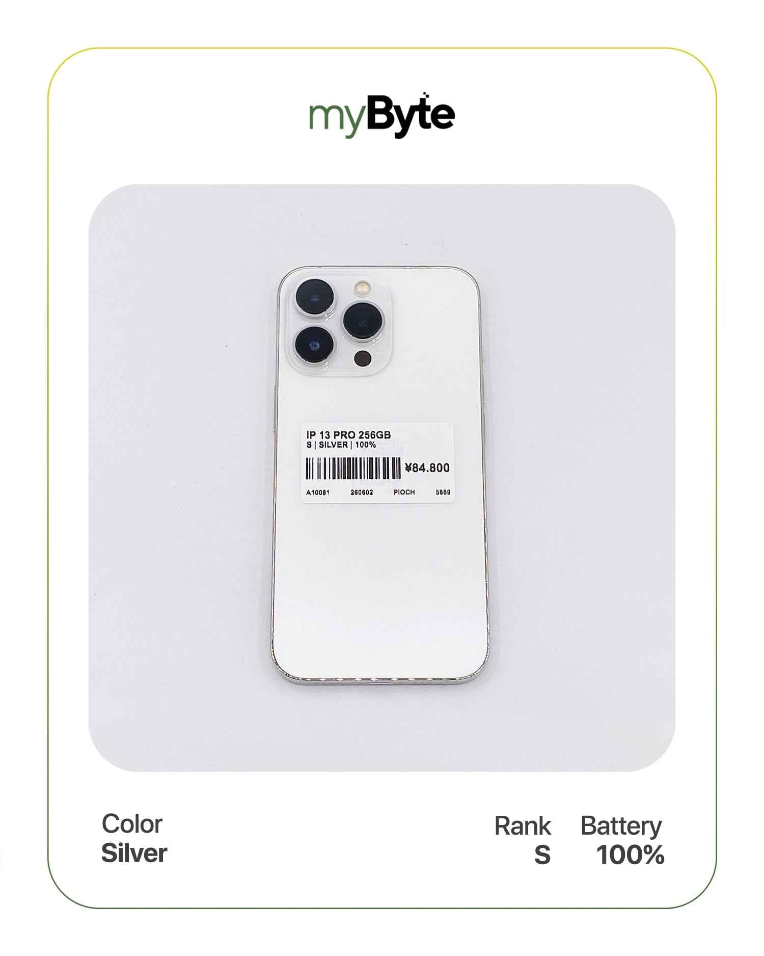 iPhone 13 Pro 5G 256GB (SIM Free) myByte International