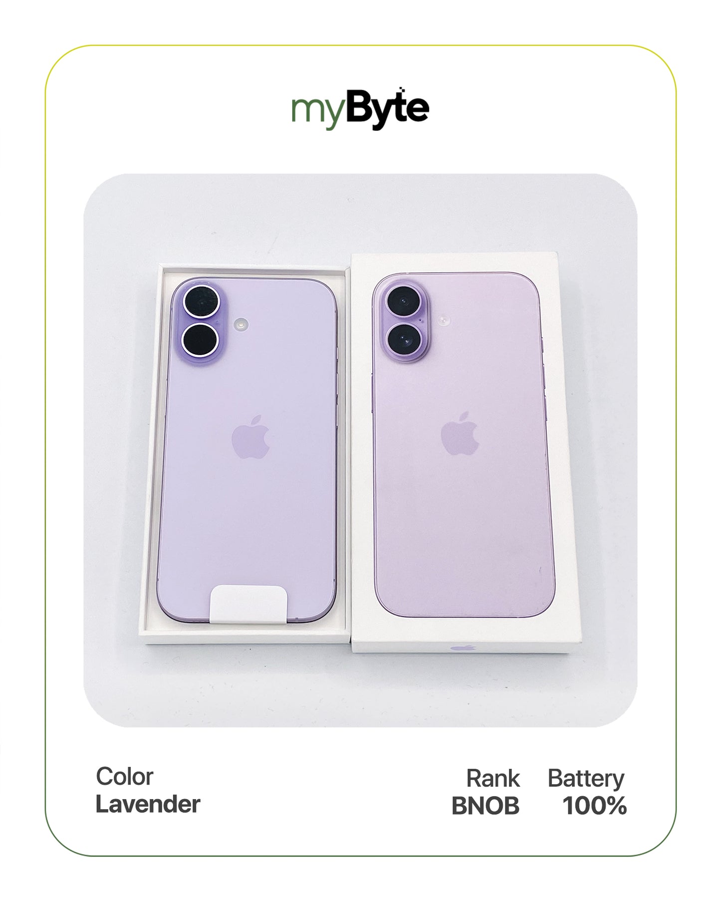 iPhone 17 5G 256GB eSIM (Sim Free) Lavender myByte International