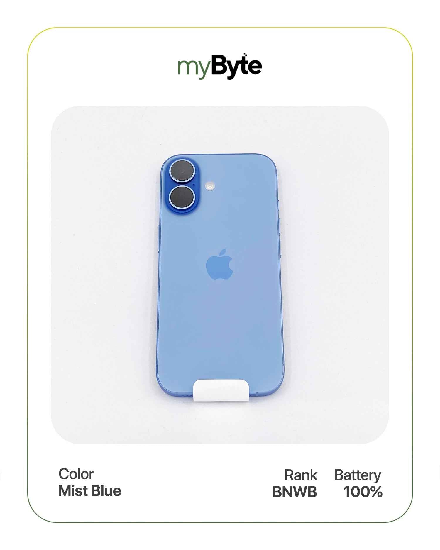 iPhone 17 5G 256GB eSIM (Sim Free) Mist Blue myByte International