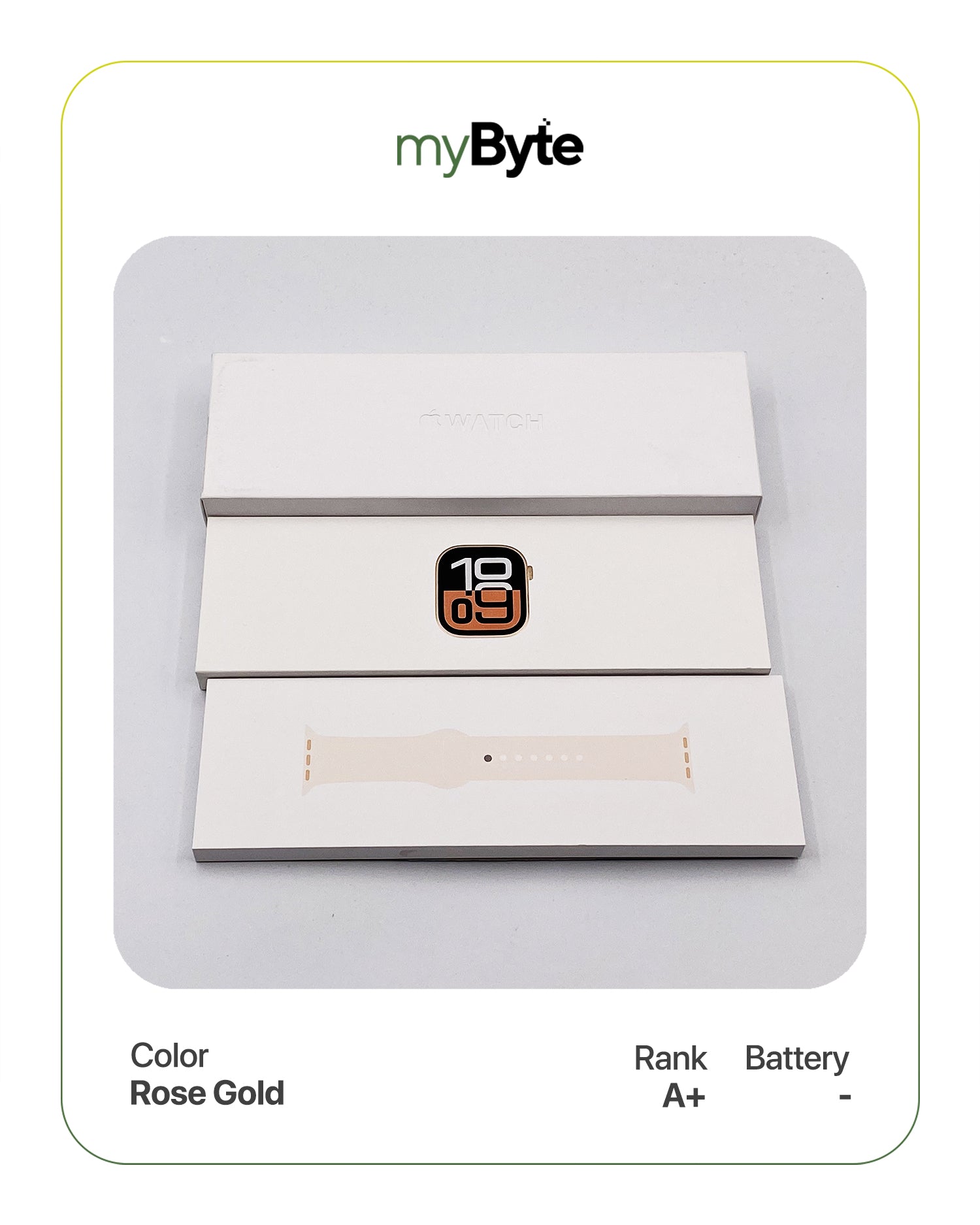 Apple Watch Series 10 GPS 42mm (GPS + Cellular) Rose gold SIM Free myByte International