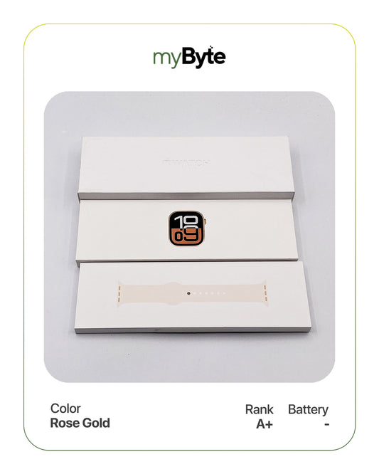 Apple Watch Series 10 GPS 42mm (GPS + Cellular) Rose gold SIM Free myByte International