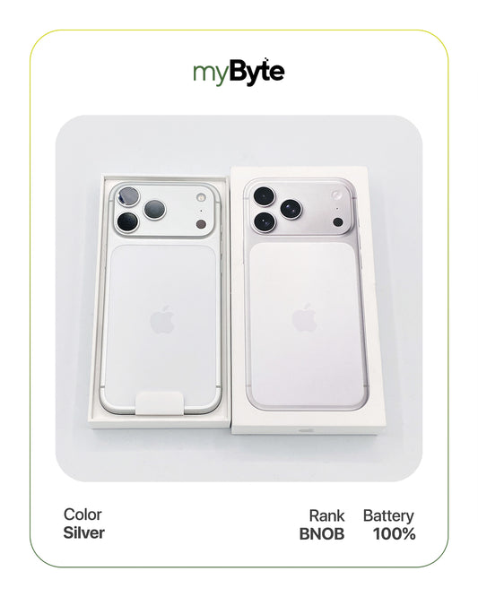 iPhone 17 Pro 5G 512GB eSIM (SIM Free) Silver myByte International