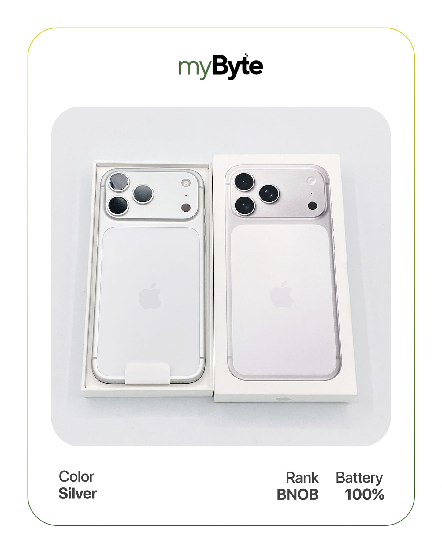 iPhone 17 Pro Max 5G 1TB eSIM (SIM Free) Silver myByte International