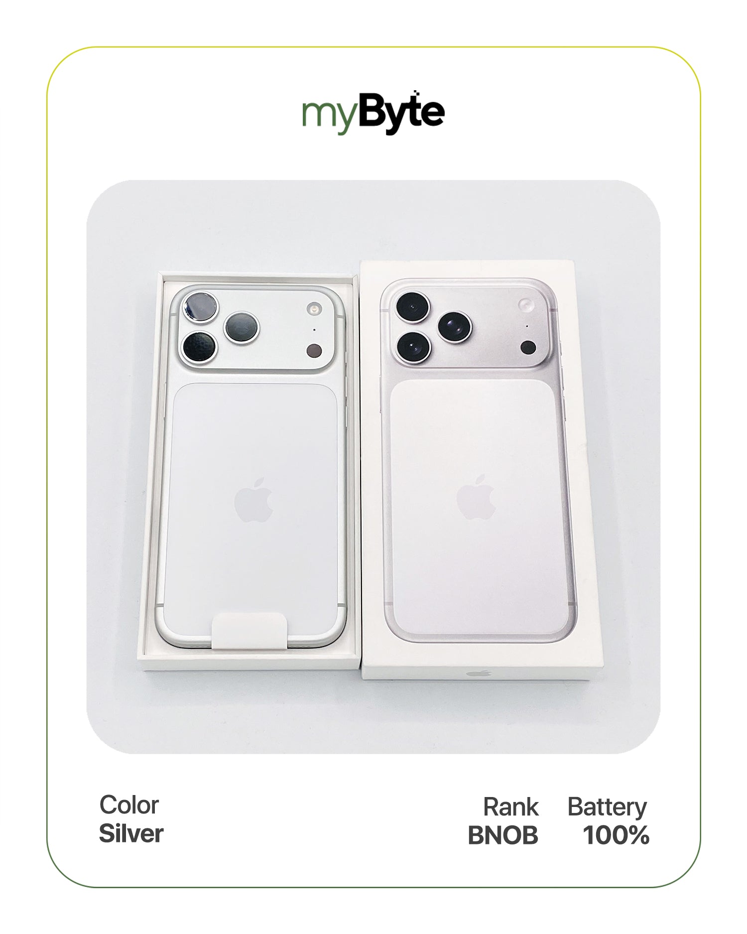 iPhone 17 Pro Max 5G 1TB eSIM (SIM Free) Silver myByte International
