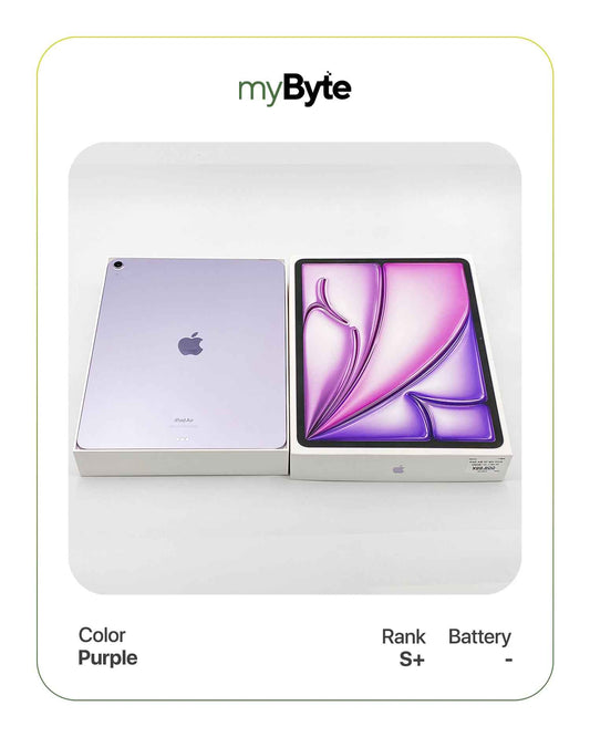 iPad Air 13-inch M2 2024 128GB (Wi-Fi) Purple myByte International