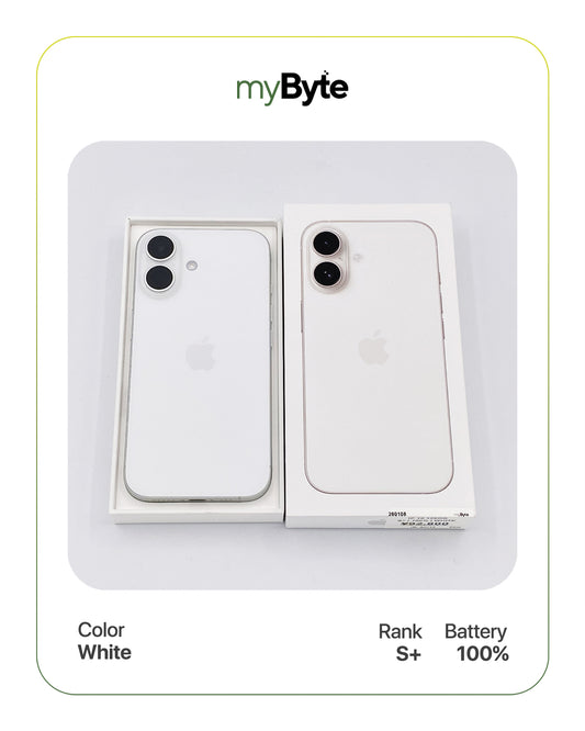 iPhone 16 5G 128GB (SIM Free) myByte International