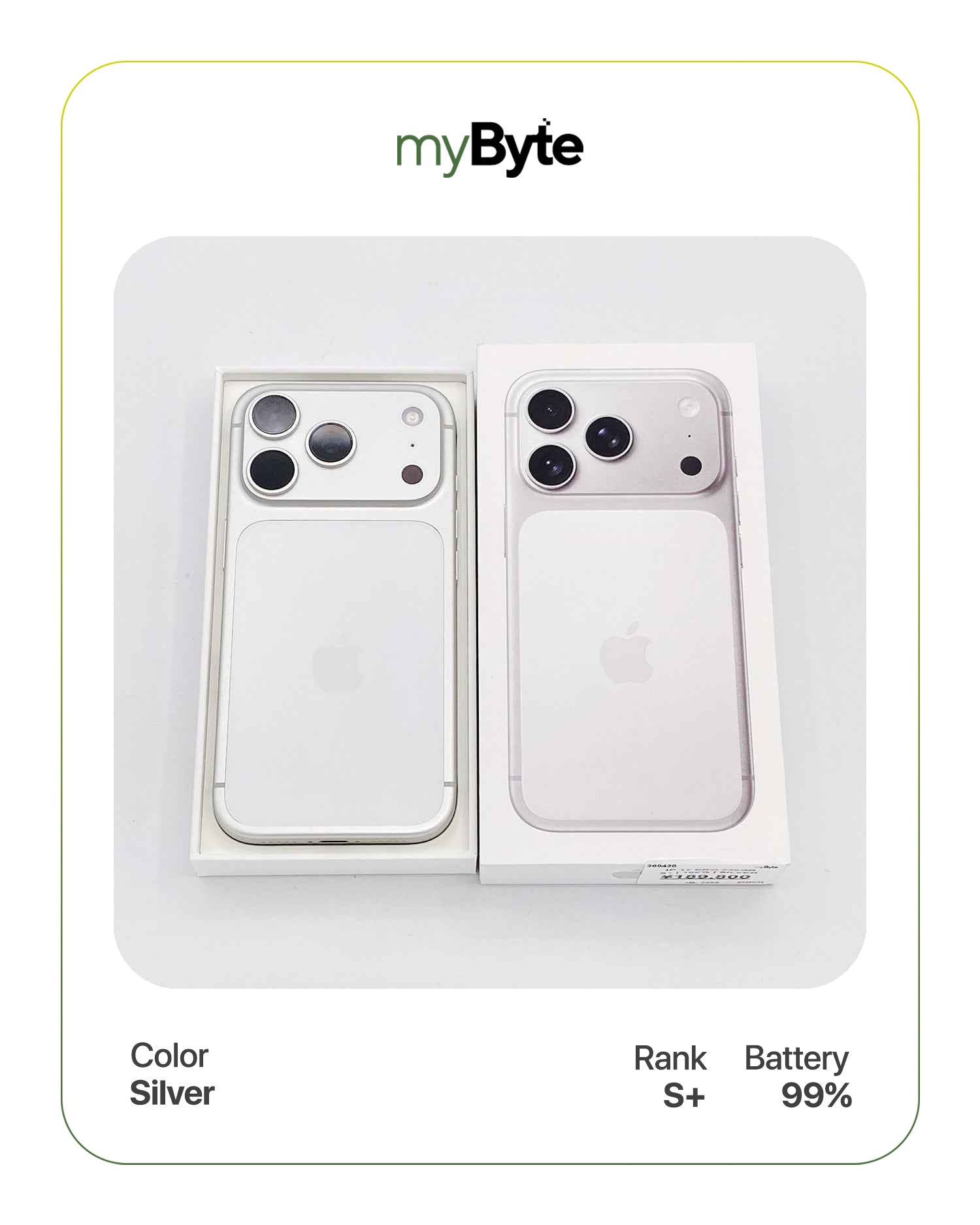 iPhone 17 Pro 5G 256GB eSIM (SIM Free) myByte International