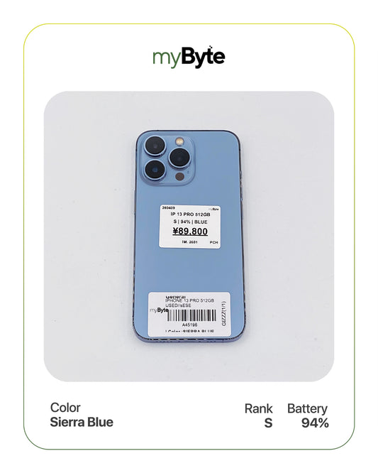 iPhone 13 Pro 5G 512GB (SIM Free) myByte International