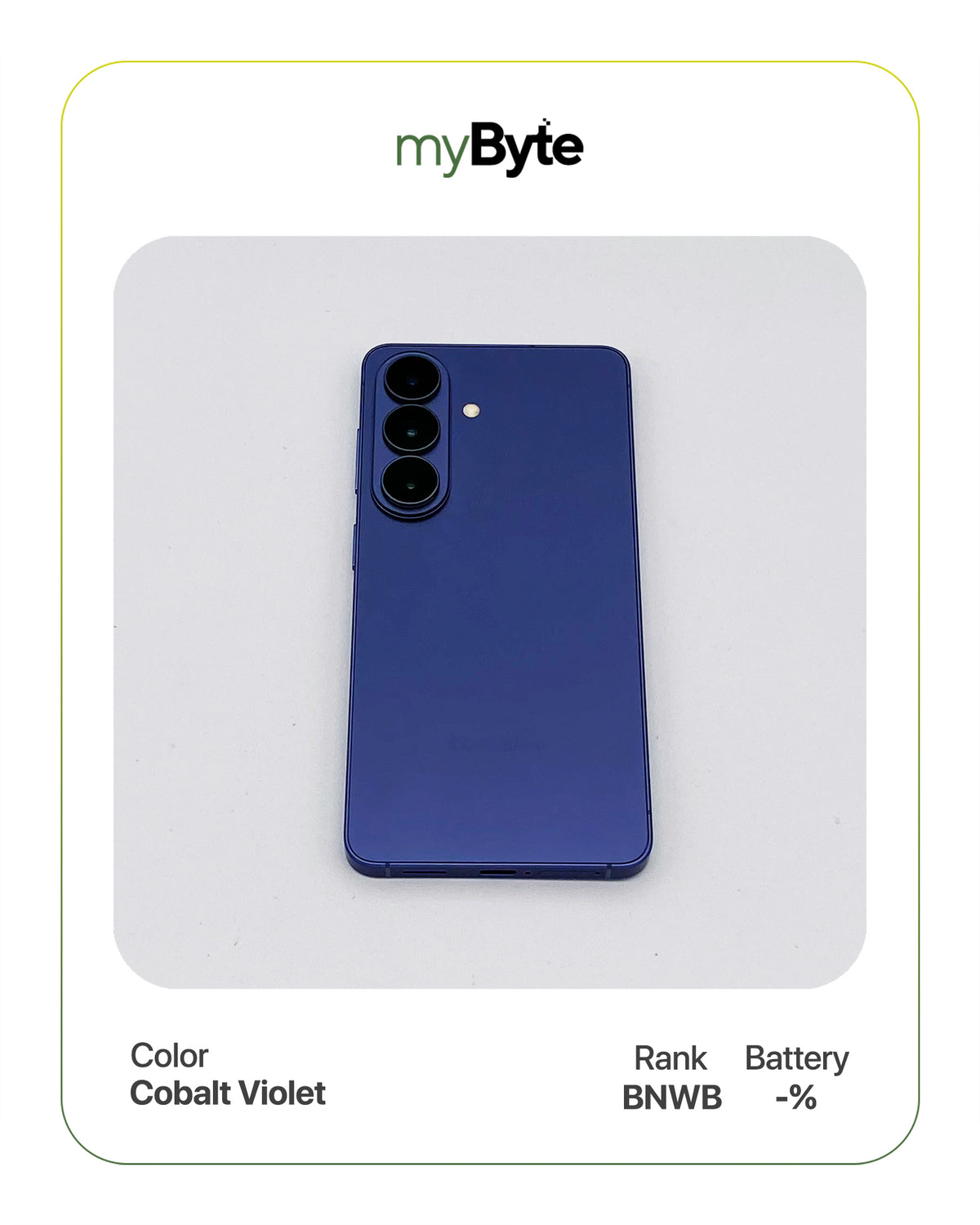 Samsung Galaxy S26 5G 256GB (SIM Free) myByte International