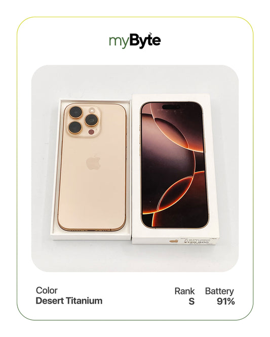 iPhone 16 Pro 5G 256GB (SIM Free) myByte International