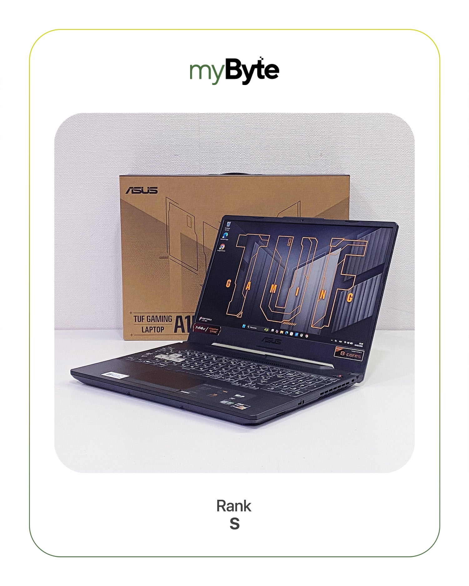 ASUS TUF Gaming A15 FA506QM myByte International