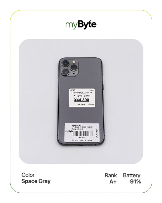 iPhone 11 Pro 256GB Silent Camera (Dual SIM) myByte International